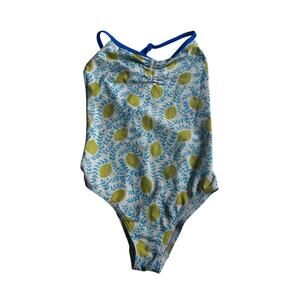 Johnnie b Mini Boden lemon swimsuit